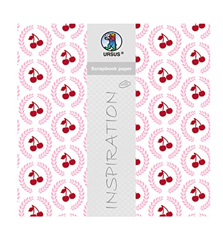 Ursus 709400117 - Scrapbook paper, Lotta 1, ca. 30,5 x 30,5 cm, 190 g/qm, 5 Blatt mit Banderole, beidseitig bedruckt, Vorder- und Rückseite in verschiedenen Farben und Motiven, Motiv 117 Ursus 709400117 - Scrapbook paper, Lotta 1, ca. 30,5 x 30,5 cm, 190 g/qm, 5 Blatt mit Banderole, beidseitig bedruckt, Vorder- und Rückseite in verschiedenen Farben und Motiven, Motiv 117 von Ursus