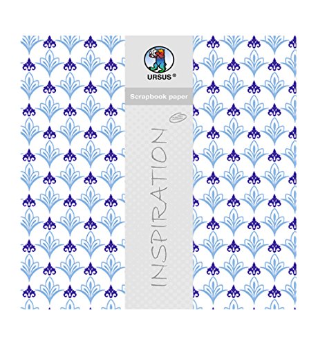 Ursus 709400135 - Scrapbook paper, Lotta 2, ca. 30,5 x 30,5 cm, 190 g/qm, 5 Blatt mit Banderole, beidseitig bedruckt, Vorder- und Rückseite in verschiedenen Farben und Motiven, Motiv 135 Ursus 709400135 - Scrapbook paper, Lotta 2, ca. 30,5 x 30,5 cm, 190 g/qm, 5 Blatt mit Banderole, beidseitig bedruckt, Vorder- und Rückseite in verschiedenen Farben und Motiven, Motiv 135 von Ursus