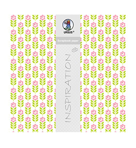 Ursus 709400137 - Scrapbook paper, Lotta 2, ca. 30,5 x 30,5 cm, 190 g/qm, 5 Blatt mit Banderole, beidseitig bedruckt, Vorder- und Rückseite in verschiedenen Farben und Motiven, Motiv 137 Ursus 709400137 - Scrapbook paper, Lotta 2, ca. 30,5 x 30,5 cm, 190 g/qm, 5 Blatt mit Banderole, beidseitig bedruckt, Vorder- und Rückseite in verschiedenen Farben und Motiven, Motiv 137 von Ursus