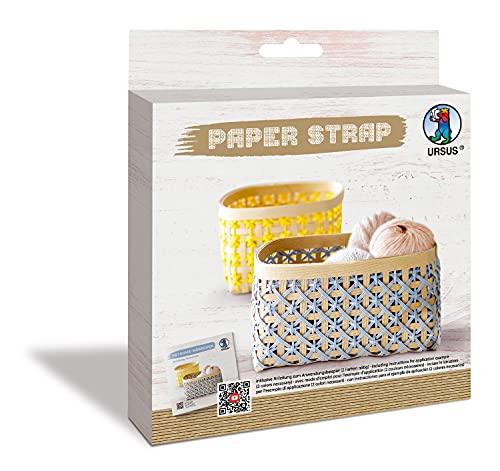 Ursus 74520009 - Kamihimo Paper Strap Hellbraun, robustes Flecht-Band, ca. 15 mm x 15 m, braunes Bastel-Band aus zusammengeklebten Papierschnüren zum Flechten, Basteltrend aus Japan Ursus 74520009 - Kamihimo Paper Strap Hellbraun, robustes Flecht-Band, ca. 15 mm x 15 m, braunes Bastel-Band aus zusammengeklebten Papierschnüren zum Flechten, Basteltrend aus Japan von Ursus