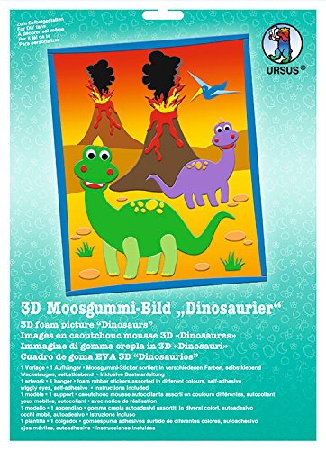 Ursus 8780004 - Moosgummi Bild 3D Dinosaurier Ursus 8780004 - Moosgummi Bild 3D Dinosaurier von Ursus