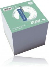 Ursus Basic 608823000 Würfelblocks und Uws Zettelklotz 700BL geleimt weiß von Ursus