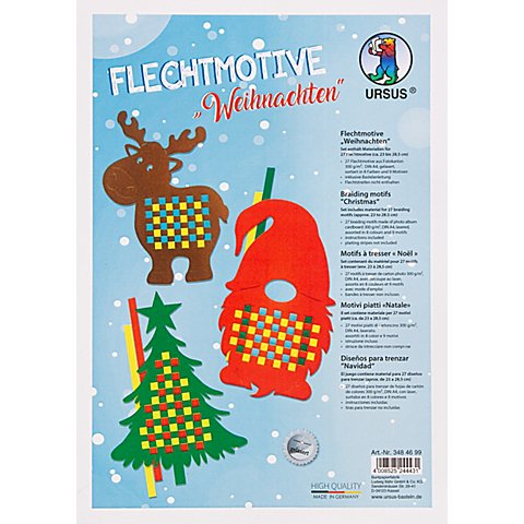 Ursus Flechtmotive "Weihnachten", 27 Motive Ursus Flechtmotive "Weihnachten", 27 Motive von Ursus