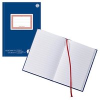 Ursus Geschäftsbuch OE DIN A4 liniert, blau Hardcover 192 Seiten von Ursus