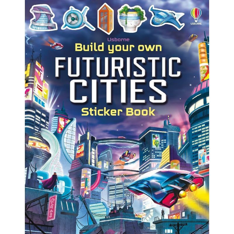 Build Your Own Futuristic Cities - Sam Smith, Kartoniert (TB) von Usborne Publishing