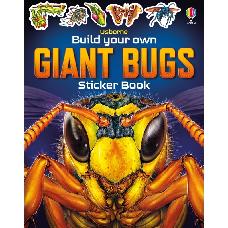 Build Your Own Giant Bugs Sticker Book - Sam Smith, Kartoniert (TB) von Usborne Publishing