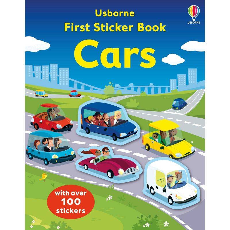 First Sticker Book Cars - Simon Tudhope, Taschenbuch von Usborne Publishing