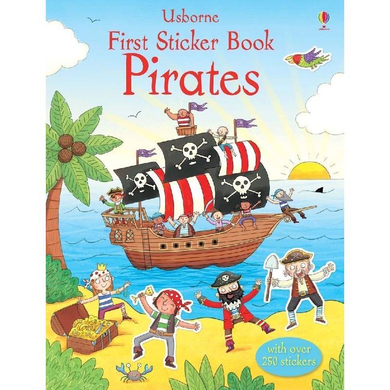 First Sticker Book Pirates - Sam Taplin, Kartoniert (TB) von Usborne Publishing