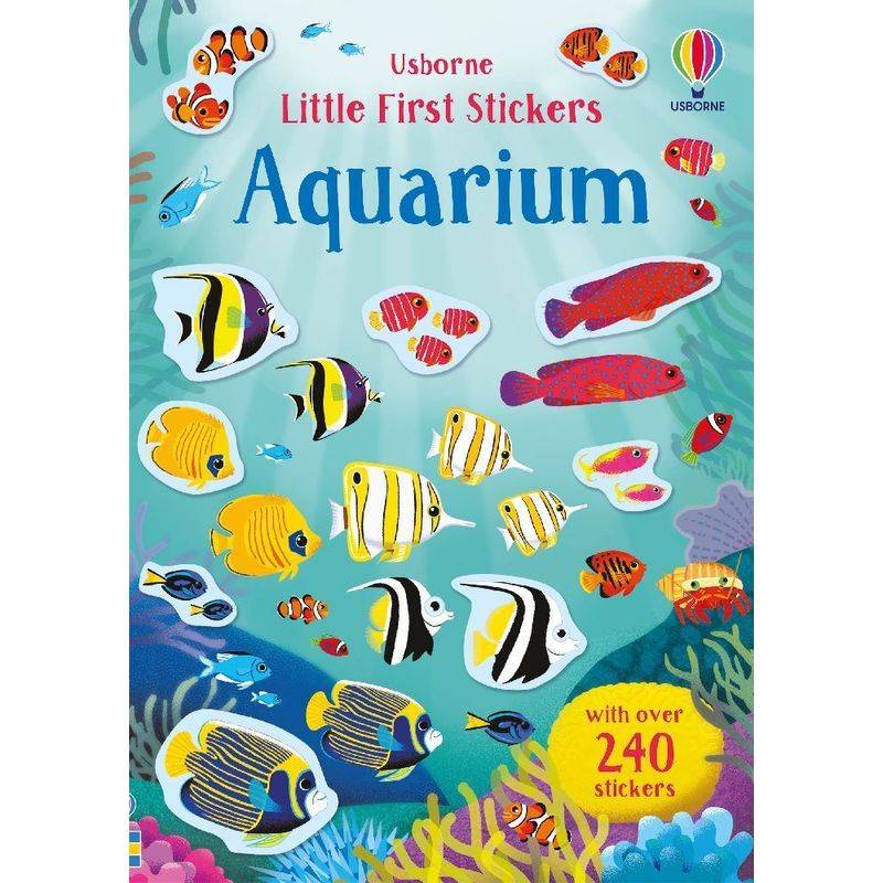 Little First Stickers Aquarium - Hannah Watson, Kartoniert (TB) von Usborne Publishing
