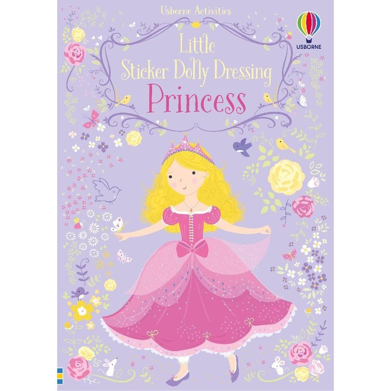Little Sticker Dolly Dressing Princess - Fiona Watt, Kartoniert (TB) von Usborne Publishing