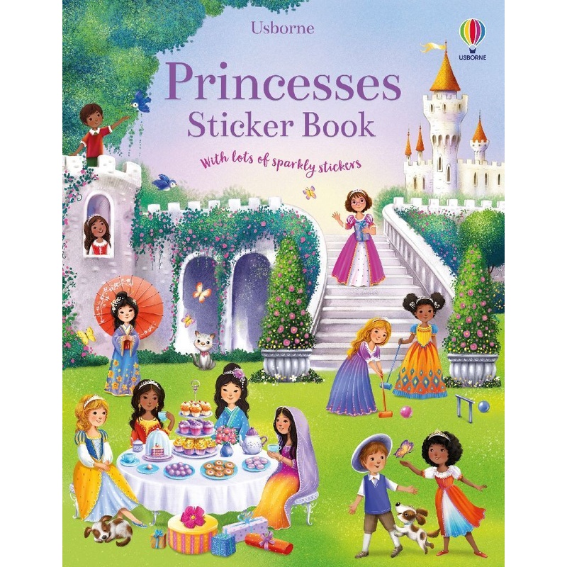 Princesses Sticker Book - Fiona Watt, Kartoniert (TB) von Usborne Publishing