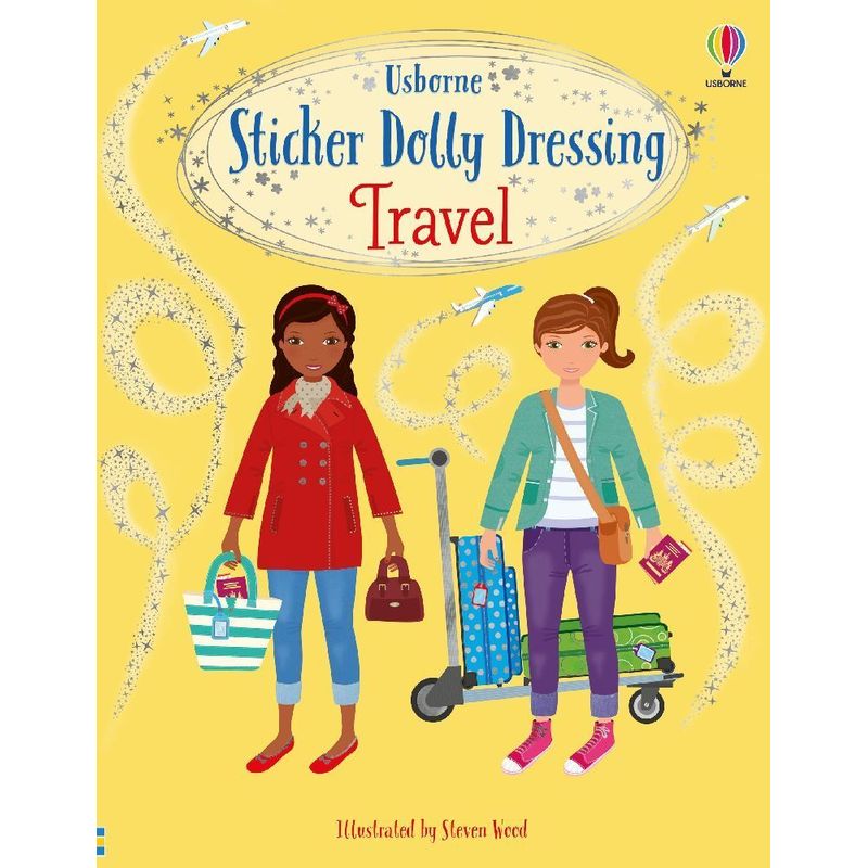 Sticker Dolly Dressing / Sticker Dolly Dressing Travel - Fiona Watt, Kartoniert (TB) von Usborne Publishing