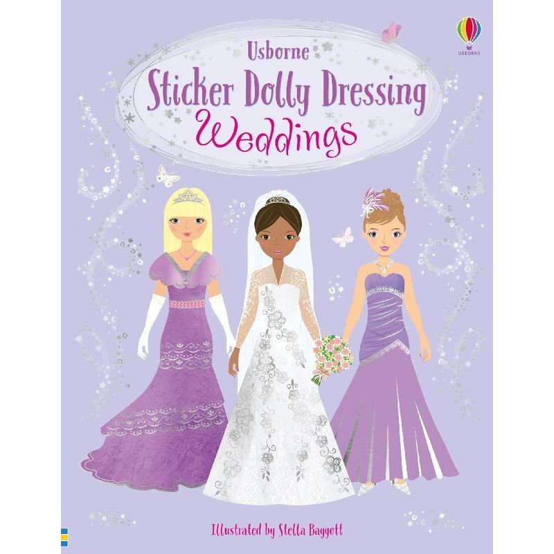 Sticker Dolly Dressing Weddings - Fiona Watt, Kartoniert (TB) von Usborne Publishing