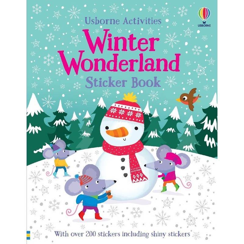 Winter Wonderland Sticker Book - Fiona Watt, Kartoniert (TB) von Usborne Publishing