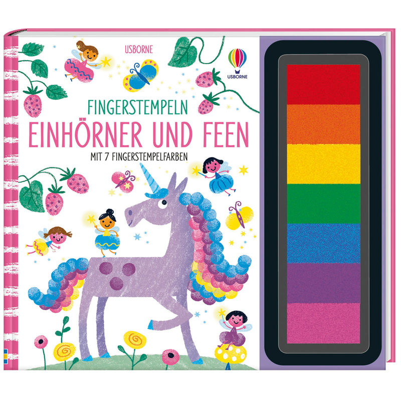 Fingerstempeln: Einhörner Und Feen - Fiona Watt, Gebunden von Usborne Verlag