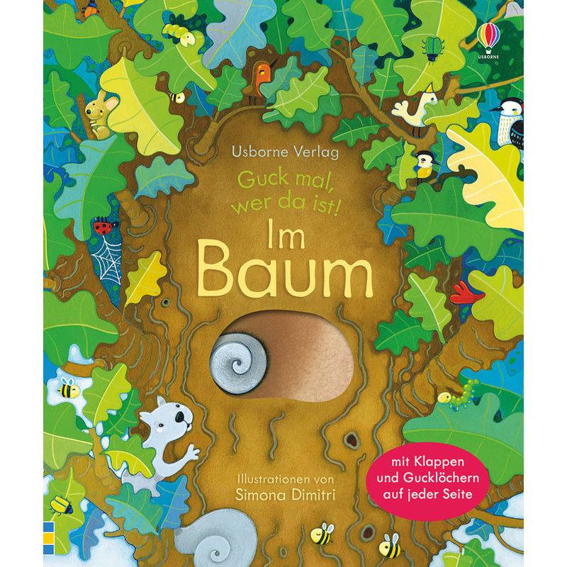 Guck Mal, Wer Da Ist! Im Baum - Anna Milbourne, Pappband von Usborne Verlag