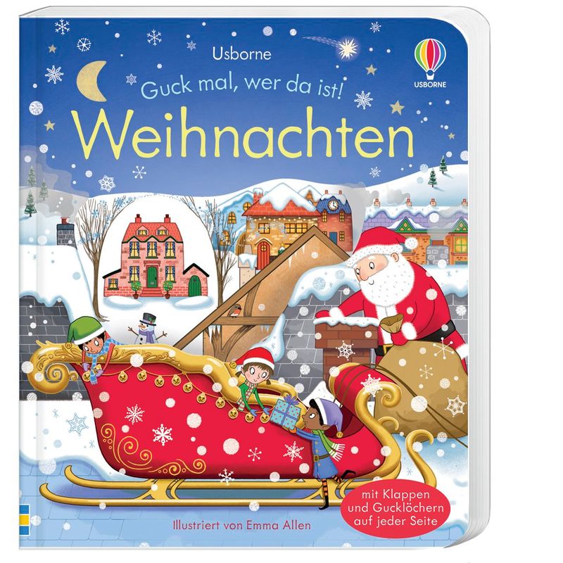 Guck Mal, Wer Da Ist! Weihnachten - Anna Milbourne, Gebunden von Usborne Verlag