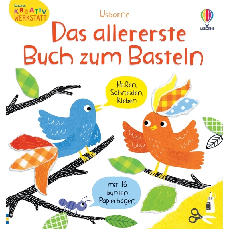 Kleine Kreativ-Werkstatt: Das Allererste Buch Zum Basteln - Matthew Oldham, Kartoniert (TB) von Usborne Verlag