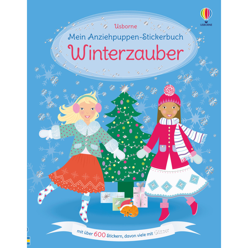 Mein Anziehpuppen-Stickerbuch: Winterzauber - Leonie Pratt, Catriona Clarke, Kartoniert (TB) von Usborne Verlag