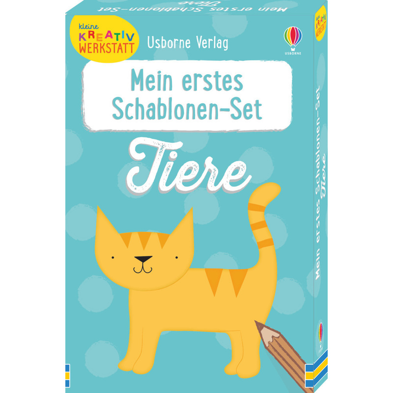 Mein Erstes Schablonen-Set – Tiere von Usborne Verlag