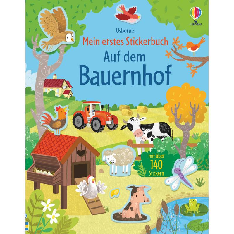 Mein Erstes Stickerbuch: Auf Dem Bauernhof - Kristie Pickersgill, Kartoniert (TB) von Usborne Verlag