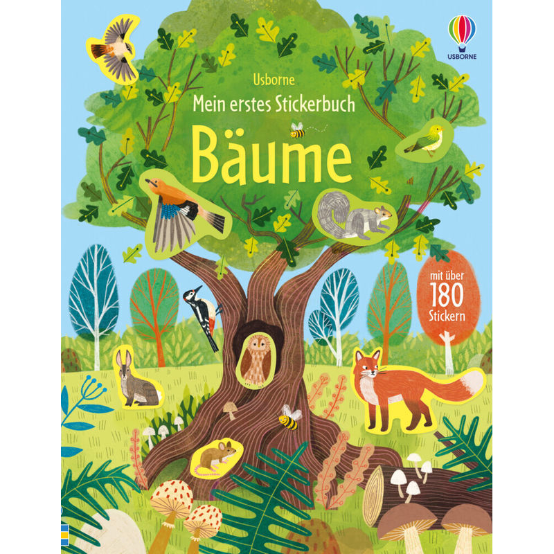 Mein Erstes Stickerbuch: Bäume - Jane Bingham, Kartoniert (TB) von Usborne Verlag