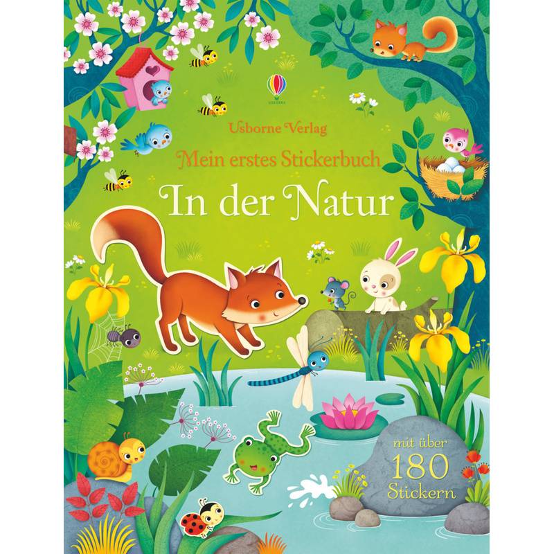 Mein Erstes Stickerbuch: In Der Natur - Felicity Brooks, Kartoniert (TB) von Usborne Verlag