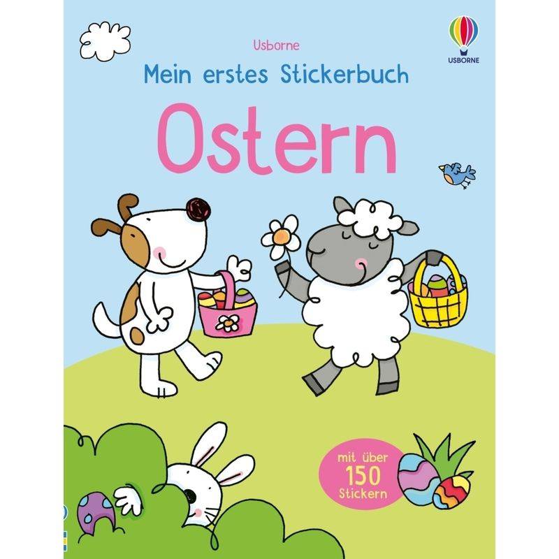 Mein Erstes Stickerbuch: Ostern - Jessica Greenwell, Kartoniert (TB) von Usborne Verlag