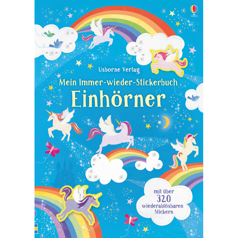 Mein Immer-Wieder-Stickerbuch: Einhörner - Hannah Watson, Taschenbuch von Usborne Verlag
