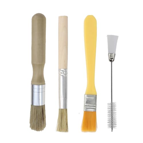 4 Stücke Borstenpinsel Naturborsten BBQ Borstenpinsel Set Holz Küchenpinsel Pinsel Rund Pinsel mit Langem Holzgriff Ölpinsel Lebensmittelpinsel Butterpinsel für Rundpinsel Set Brush Paint Brush 4 Stücke Borstenpinsel Naturborsten BBQ Borstenpinsel Set Holz Küchenpinsel Pinsel Rund Pinsel mit Langem Holzgriff Ölpinsel Lebensmittelpinsel Butterpinsel für Rundpinsel Set Brush Paint Brush von Utapossin