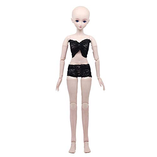 Uteruik Kugelgelenk Puppen Bikini Spitze Badeanzug Unterwäsche Kleidung für 1/3 60 cm SD Puppe Outfits Kostüm Zubehör, 2 Stück/Set (#C) von Uteruik