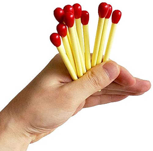 Uteruik Matchstick Kugelschreiber in Form eines Streichholzes, 200 Stück von Uteruik
