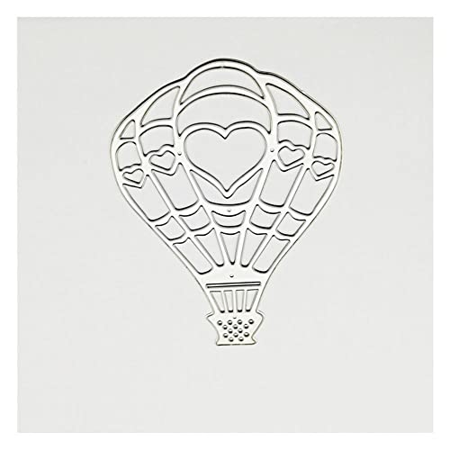 Uteruik Metall Stanzformen Heißluftballon Prägeschablonen Schablone Form für Kartenherstellung DIY Scrapbooking Album Handwerk (#B) von Uteruik