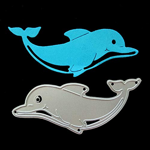 Stanzformen für Kartenherstellung, Delfin-Stanzformen, DIY-Scrapbooking, Prägepapier, Kartenherstellung, Bastelschablonen, Form Stanzformen für Kartenherstellung, Delfin-Stanzformen, DIY-Scrapbooking, Prägepapier, Kartenherstellung, Bastelschablonen, Form von Uticon
