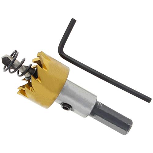 Utoolmart 21,5 mm HSS-Bohrer, Lochsäge für Edelstahl, Metalllegierung, 1 Stück Utoolmart 21,5 mm HSS-Bohrer, Lochsäge für Edelstahl, Metalllegierung, 1 Stück von Utoolmart