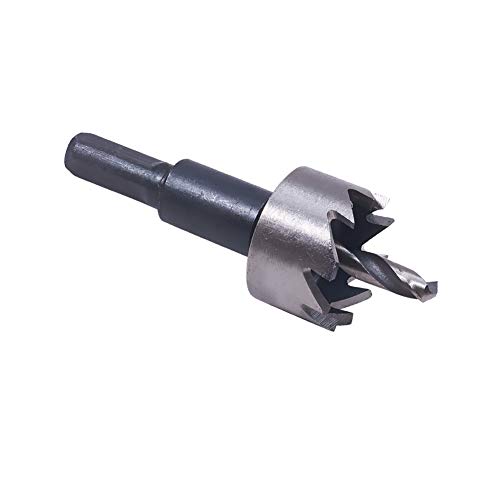 Utoolmart HSS-Bohrer, 23,5 mm, Lochsäge, Schneider für Metalllegierung, Holz, 1 Stück Utoolmart HSS-Bohrer, 23,5 mm, Lochsäge, Schneider für Metalllegierung, Holz, 1 Stück von Utoolmart