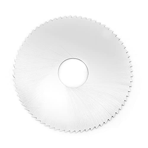 Utoolmart Kreissägeblatt, 63 mm x 16 mm x 0,5 mm, Hochgeschwindigkeitsstahl, Schlitzsäge, 72 Zähne, zum Schneiden von Schlitzen, Stahl, Kupfer, Metall, Kunststoff, Holz Utoolmart Kreissägeblatt, 63 mm x 16 mm x 0,5 mm, Hochgeschwindigkeitsstahl, Schlitzsäge, 72 Zähne, zum Schneiden von Schlitzen, Stahl, Kupfer, Metall, Kunststoff, Holz von Utoolmart