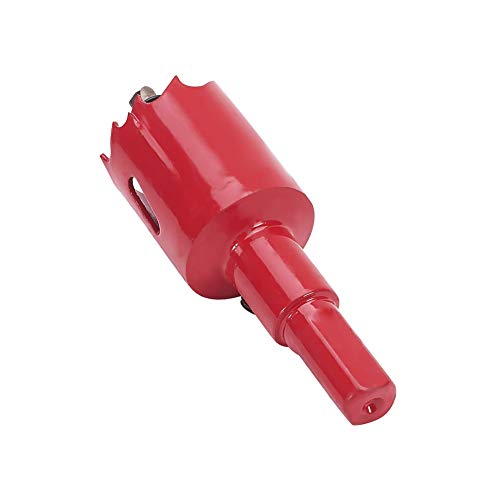 Utoolmart Lochsäge, 25,5 mm Durchmesser, Bi-Metall, Bohrschneider, M42, Hochgeschwindigkeitsstahl, mit Zahnung für Metall, Stahl, Aluminium, Rohr, Holz, Rot, 1 Stück Utoolmart Lochsäge, 25,5 mm Durchmesser, Bi-Metall, Bohrschneider, M42, Hochgeschwindigkeitsstahl, mit Zahnung für Metall, Stahl, Aluminium, Rohr, Holz, Rot, 1 Stück von Utoolmart