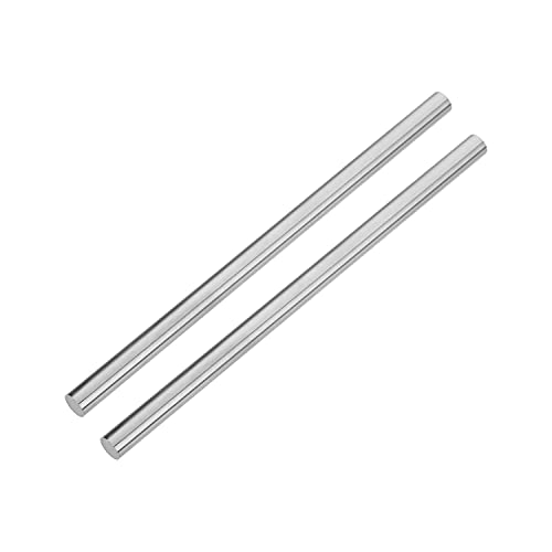 Utoolmart Runde Stahlstange, 10 mm HSS-Drehstange, 200 mm lang, für Wellengetriebe, Bohrmaschinen, Drehmaschinen, Drehmaschinen, Miniaturachse, zylindrischer Stift, Heimwerker-Werkzeug, 2 Stück Utoolmart Runde Stahlstange, 10 mm HSS-Drehstange, 200 mm lang, für Wellengetriebe, Bohrmaschinen, Drehmaschinen, Drehmaschinen, Miniaturachse, zylindrischer Stift, Heimwerker-Werkzeug, 2 Stück von Utoolmart