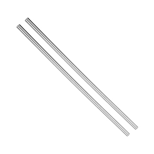 Utoolmart Runde Stahlstange, 5,5 mm HSS-Drehstange, 200 mm lang, für Wellengetriebe, Bohrmaschinen, Drehmaschinen, Mini-Achse, zylindrischer Stift, Heimwerker-Werkzeug, 2 Stück Utoolmart Runde Stahlstange, 5,5 mm HSS-Drehstange, 200 mm lang, für Wellengetriebe, Bohrmaschinen, Drehmaschinen, Mini-Achse, zylindrischer Stift, Heimwerker-Werkzeug, 2 Stück von Utoolmart
