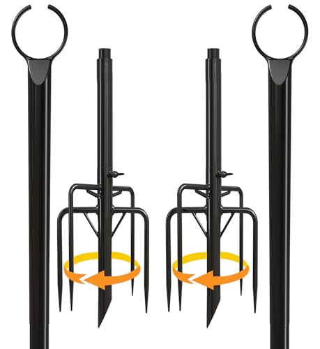 Utopia Home Lichterkette mit 2-in-1 Montage mit Clips und Gabel für Garten, Hinterhof, Terrasse, Deck, Hochzeit, Party, 2 Stück, Schwarz Utopia Home Lichterkette mit 2-in-1 Montage mit Clips und Gabel für Garten, Hinterhof, Terrasse, Deck, Hochzeit, Party, 2 Stück, Schwarz von Utopia Home