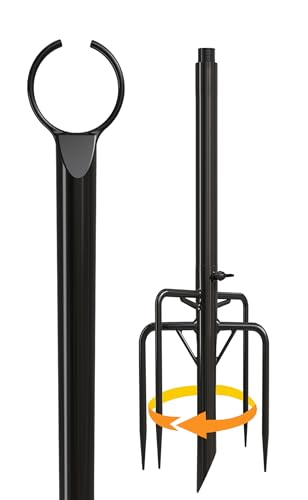 Utopia Home Lichterkettenstangen – 2,7 m Lichtstangen für Außenlichterkette mit 2-in-1-Montage mit Clips und Gabel für Garten, Hinterhof, Terrasse, Deck, Hochzeit, Party, Schwarz Utopia Home Lichterkettenstangen – 2,7 m Lichtstangen für Außenlichterkette mit 2-in-1-Montage mit Clips und Gabel für Garten, Hinterhof, Terrasse, Deck, Hochzeit, Party, Schwarz von Utopia Home