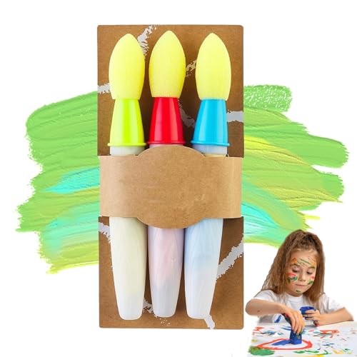 Sidewalk Chalk Paint Brush,strassenkreiden Für Kinder,Kreide Straßenmalkreide,malkreide Straße Kinder,Children Chalk Paint Art Toy Set,Gehweg-Kreidefarben-Set, Für Straße, Garten, Spielplatz-B-3pcs Sidewalk Chalk Paint Brush,strassenkreiden Für Kinder,Kreide Straßenmalkreide,malkreide Straße Kinder,Children Chalk Paint Art Toy Set,Gehweg-Kreidefarben-Set, Für Straße, Garten, Spielplatz-B-3pcs von Uuxkgu