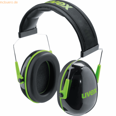 Uvex Kapselgehörschutz K1 2600001 grün/schwarz von Uvex