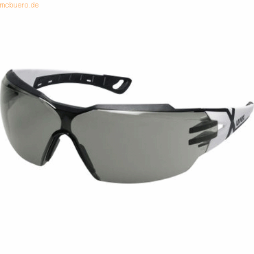 Uvex Schutzbrille pheos cx2 weiß/schwarz von Uvex
