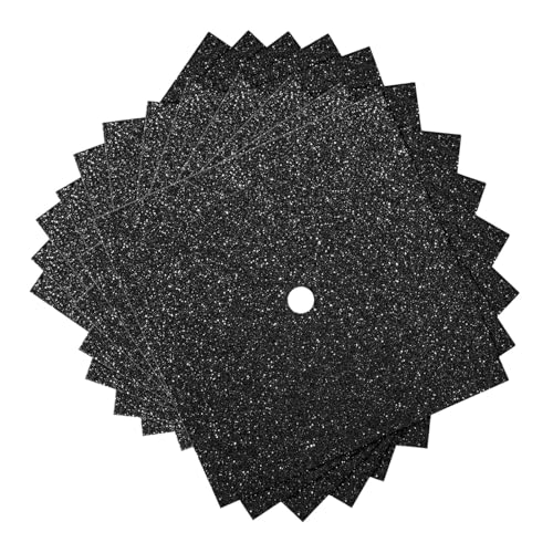 UxicRuya 12x Konstruktionspapier, Glitter Pardboard, Abschlusskapitationskit, Schwarz UxicRuya 12x Konstruktionspapier, Glitter Pardboard, Abschlusskapitationskit, Schwarz von UxicRuya