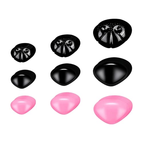 UxicRuya 90x Safe Nase, Craft Dreiecksnase, Accessoires für Häkeln mit Unterlegscheiben für Plüschspielzeug Häkelbärchen Spielzeugpuppen UxicRuya 90x Safe Nase, Craft Dreiecksnase, Accessoires für Häkeln mit Unterlegscheiben für Plüschspielzeug Häkelbärchen Spielzeugpuppen von UxicRuya