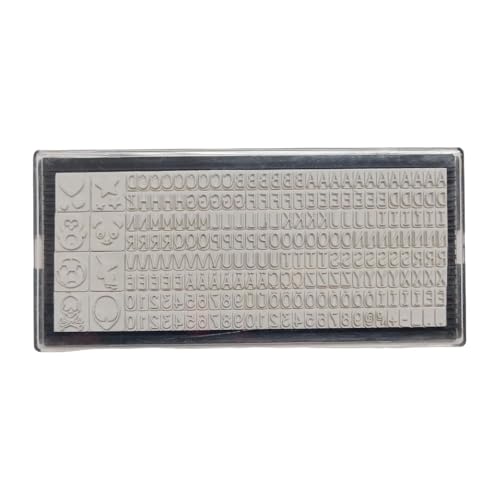 UxicRuya DIY Letter -Nummer Stempel Veränderlicher Mehrzweck -Schreibwarenmarken Leichter tragbarer Adressstempel für Message Zubehör UxicRuya DIY Letter -Nummer Stempel Veränderlicher Mehrzweck -Schreibwarenmarken Leichter tragbarer Adressstempel für Message Zubehör von UxicRuya