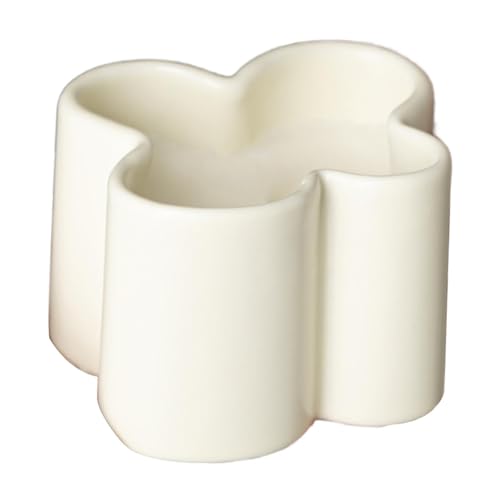 UxicRuya Elegante Dekorative Leere Kerzengläser, Duftbecher, Kerzenherstellungszubehör für DIY Bastelornamente, Beige UxicRuya Elegante Dekorative Leere Kerzengläser, Duftbecher, Kerzenherstellungszubehör für DIY Bastelornamente, Beige von UxicRuya