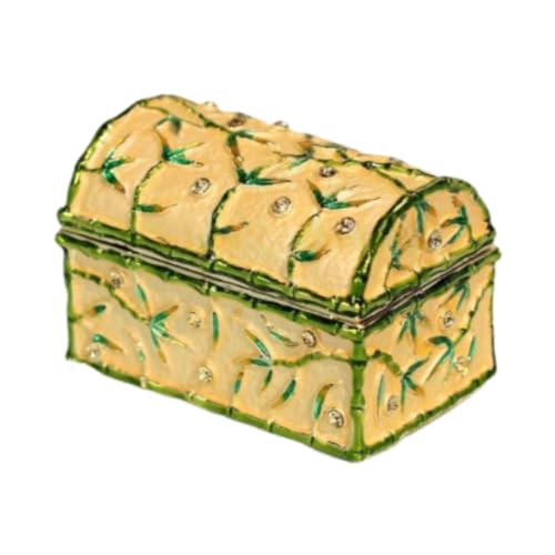 UxicRuya Emaillierte Schmuckschatulle mit Scharnier, Schmuckaufbewahrung, Handytruhe, Schmuckkästchen, Geburtstagsgeschenk, Gold UxicRuya Emaillierte Schmuckschatulle mit Scharnier, Schmuckaufbewahrung, Handytruhe, Schmuckkästchen, Geburtstagsgeschenk, Gold von UxicRuya